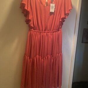 Beautiful rose pink new dress